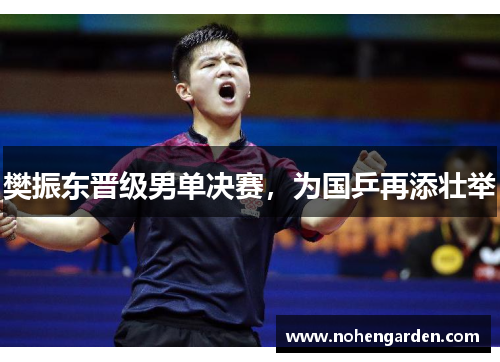 樊振东晋级男单决赛，为国乒再添壮举